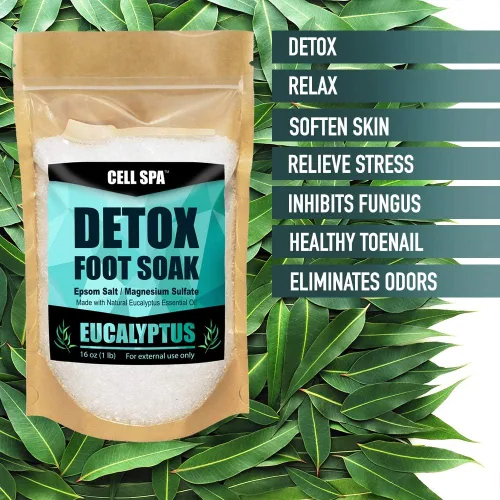 Miniatura 6 de Pantalla LCD digital Detox Ion Ionic Aqua Foot Bath Spa Chi Cleanse Fir Belt (Eucalyptus)