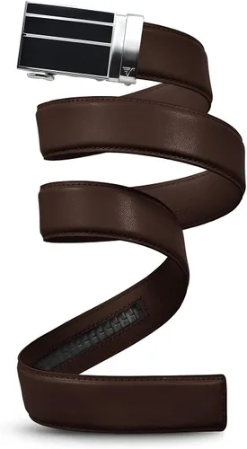 Miniatura 9 de Mission Belt Cinturón de trinquete de cuero para hombre, colección 3Bar