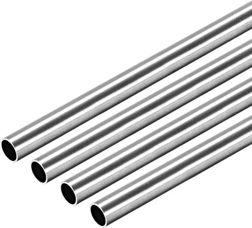 Miniatura 8 de uxcell Tubo redondo de acero inoxidable 304 0.276 in OD 0.016 in espesor de pared 9.843 in de longitud Tubo recto sin costura 4 piezas