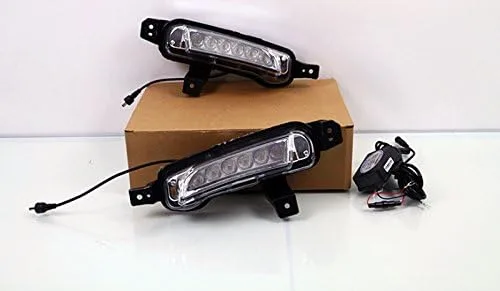 Miniatura 6 de HIGH FLYING Luz antiniebla delantera LED DRL luces diurnas para Suzuki Vitara Escudo 2015-2018