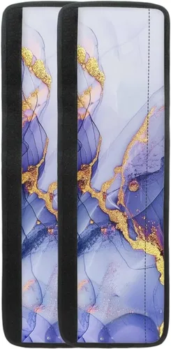 Miniatura 13 de DISNIMO Juego de 2 fundas para manijas de puerta de refrigerador con diseño floral de mariposa azul, protector de decoración de electrodomésticos