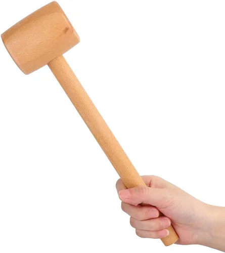 Miniatura 3 de Mazo plano, mazo de madera, para tallado de madera para carpintería