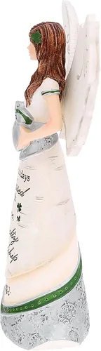 Miniatura 49 de Pavilion Gift Company 82433 Bless This Home - Figura de ángel ébano de 6 pulgadas, color crema