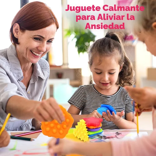 Miniatura 6 de Juguetes Sensoriales Esponjosos para Niños Pequeños: Juguete Sensorial Súper Suave y Texturizado para Niños Autistas con Necesidades Especiales