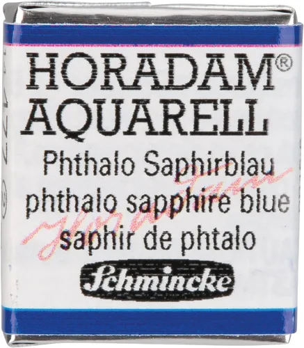 Miniatura 55 de Schmincke - HORADAM® AQUARELL - acuarelas de los mejores artistas, 786 Antracita, 14 786 044, 1/2 sartén
