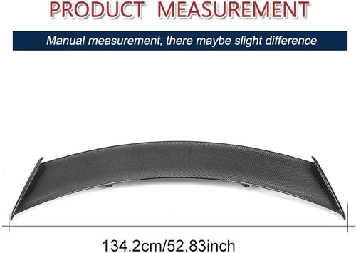 Miniatura 5 de Alerón trasero del tronco de fibra de carbono real para Jaguar F-Type Coupé 2014-2018 Tapa trasera del maletero Highkick Spoiler Wing Factory Outlet
