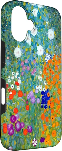 Miniatura 3 de Funda para iPhone 16 Gustav Klimt Flower Garden