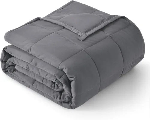 Miniatura 24 de Topblan - Manta pesada para adultos de 12 libras, suaves y cómodas mantas de forro polar con sherpa lanudo, manta pesada de jacquard elegante