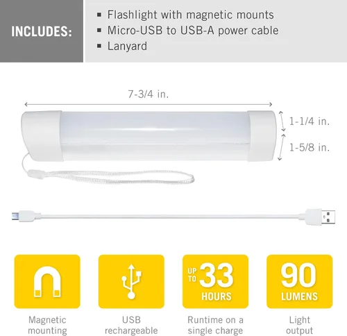 Miniatura 3 de Armacost Lighting Linterna LED recargable manos libres 315120