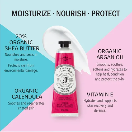 Miniatura 2 de LA CHATELAINE - Crema de manos con manteca de karité al 20%, tamaño para viaje, para mujeres, nutritivo para el cuidado de las manos para el Día