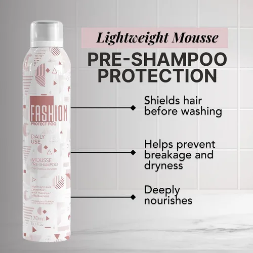 Miniatura 2 de Fashion Gold Pre-SHAMPOO - Mousse 5.7 fl oz / Protect Poo