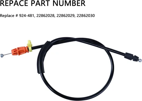 Miniatura 3 de Kit de pestillo de cable de puerta compatible con Chevy Silverado Tahoe Yukon Sierra Escalade 2007-2014, 25.8" para puertas delanteras del lado