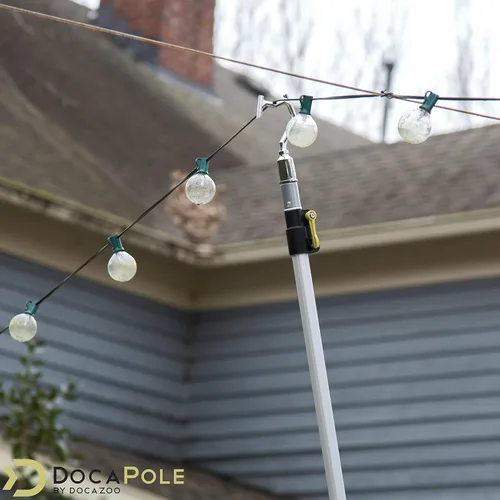 Miniatura 6 de Gancho para Bote DOCA - Herramienta Colgador de Poste para Luces Navideñas - Gancho Utilitario Duradero y Liviano para Atraque, Remoción