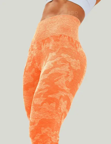 Miniatura 114 de HIGORUN - Leggings sin costuras para mujer, moldeadores, con diseño gráfico de sonrisas, de cintura alta, para el gimnasio, yoga o hacer ejercicio