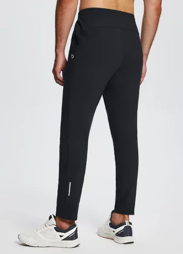 Miniatura 2 de BALEAF Mens Fleece Lined Sweatpants Tapered Water Resistant Athletic Running Pants Joggers with Zip Pocket Cold Weather