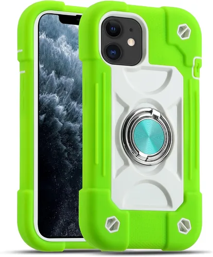 Miniatura 80 de MARKILL Funda compatible con iPhone Air de 6.5 pulgadas 2025 con soporte de anillo giratorio de 360 grados, protección contra caídas de grado