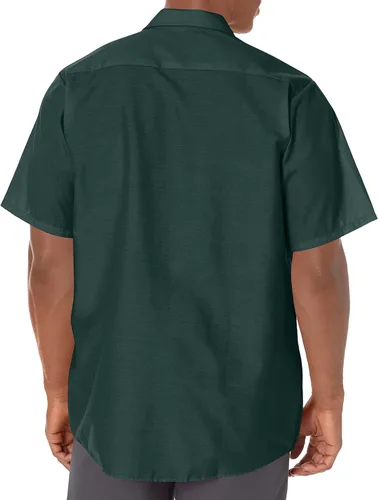 Miniatura 3 de Red Kap - Camisa de trabajo industrial para hombre, ajuste regular, manga corta