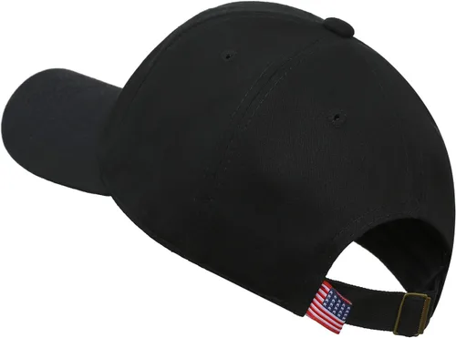 Miniatura 35 de IIN Gorra de béisbol con bandera estadounidense para hombres y mujeres, de perfil bajo, militar, militar, militar, para papá