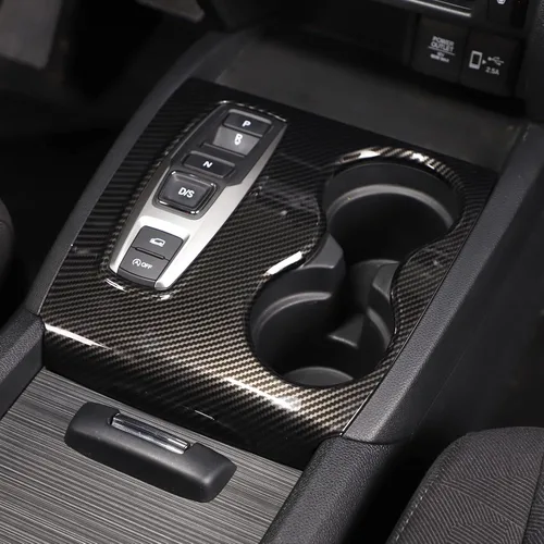 Miniatura 9 de Cubierta del panel de cambio para Honda Pilot 2016-2022 Ridgeline 2020-2023 Passport 2019-2023, protector antiarañazos para el marco del portavasos
