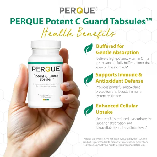 Miniatura 2 de Perque Potent C Guard 1000 mg, 100