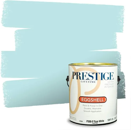 Miniatura 208 de PRESTIGE Pintura interior e imprimación en uno, azul cielo, semi-brillante, 1 galón
