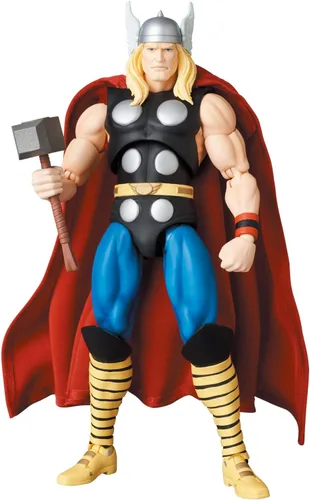Miniatura 8 de MAFEX No. 182 THOR Thor (Ver. Cómic) Altura total: Aprox. 6.3 pulgadas (160 mm), sin escala, figura de acción pintada