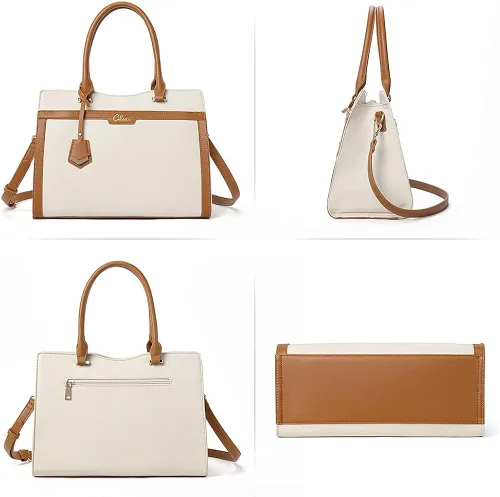 Miniatura 4 de CLUCI Satchel - Bolso de mano para mujer, bolso de hombro cruzado para mujer