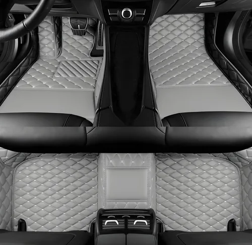Miniatura 5 de Alfombrillas de Piso de Automóvil de Ajuste Personalizado por SARAHS - Cuero PU Impermeable de Cobertura Completa para la Mayoría de Automóviles