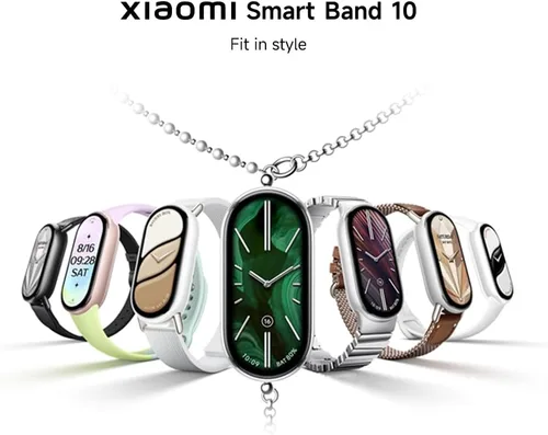 Miniatura 2 de XIAOMI Mi Smart Band 10 (2025) versión global, pantalla AMOLED de 1.72 pulgadas, 21 días de duración de la batería, pantalla táctil, rastreador