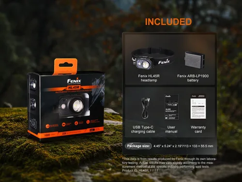 Miniatura 5 de Fenix HL45R - Linterna frontal de haz ajustable de 1000 lúmenes, recargable, combustible dual AAA, detección de gestos, reflector, foco, luz roja