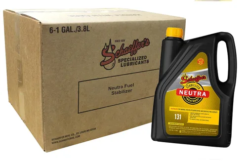 Schaeffer Manufacturing Co. 0131-004 Neutra - Estabilizador de combustible, botella de 1 galón (paquete de 4)