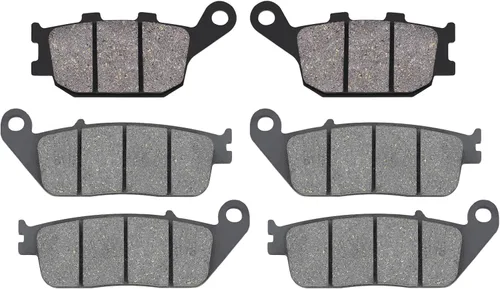 Road Passion Pastillas de freno delanteras y traseras para Kawasaki Z650 EER 650/Non ABS 2017 / CB750 F2 "CB Seven Fifty" 1992-2002