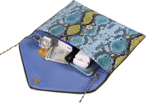 Miniatura 4 de Bolso cruzado de noche con correa de cadena para mujer