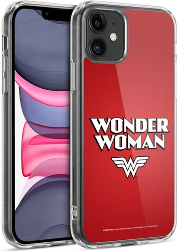 Miniatura 150 de Head Case Designs Funda de gel suave con licencia oficial de Wonder Woman DC Comics Classic Logos compatible con Apple iPhone 7 Plus/iPhone 8 Plus