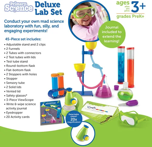 Miniatura 6 de Learning Resources Set de laboratorio de ciencia de primaria de lujo