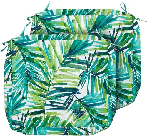 Miniatura 13 de Magpie Fabrics - Juego de 2 fundas para cojines de patio (solo funda de repuesto, sin inserto!), funda impermeable para sillas de asiento profundo