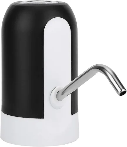 Miniatura 4 de DC 5V Dispensador de agua portátil inteligente USB eléctrico dispensador de agua embotellada Beber para uso doméstico (negro)