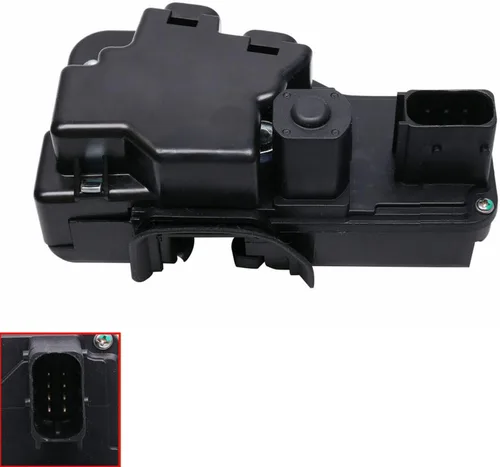 Miniatura 2 de Actuador de cerradura de puerta delantera izquierda (conductor) con ensamblaje de pestillo para Chevrolet Corvette 2014-2019, reemplaza al OEM