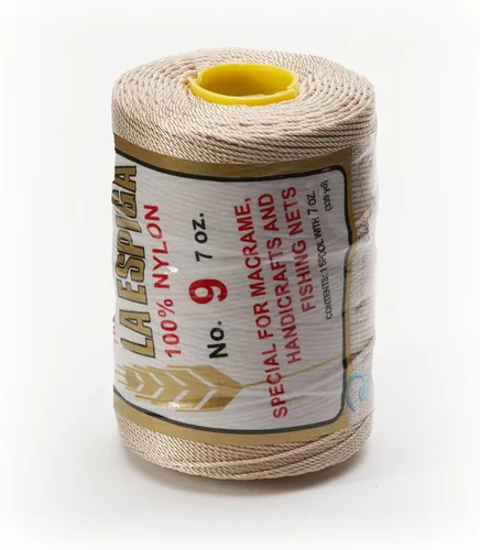 Miniatura 27 de N° 9 - 100% Cordón de Hilo de Nylon Omega para Tejer y Crochet - 01 Blanco
