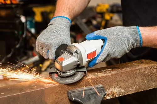 Miniatura 6 de G & F Products - Guantes de trabajo G & F recubiertos de látex para la construcción Azul océano