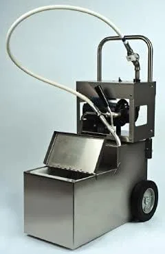 Miniatura 3 de MirOil MOD0640 Máquina de filtro de aceite, sistema portátil de máquina de filtración de aceite, extiende la vida útil de la grasa para restaurante
