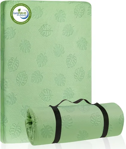 Miniatura 12 de Lilian&Gema Cubrecolchón Pack and Play 38"x26"x1.5", Colchón Portátil para Parque Infantil, Cubrecolchón Pack N Play, Funda Suave, Transpirable e