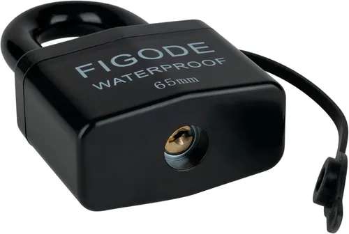 Miniatura 3 de FIGODE® Candados supergrandes y resistentes con llaves, 2.8 pulgadas de ancho, candados impermeables para exteriores, cerraduras de acero laminado