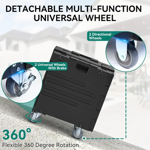 Miniatura 5 de YITAHOME Portaenvases de alimentos aislados, caja térmica LLDPE de 95 Qt para catering con sartén de acero inoxidable, calentador de alimentos