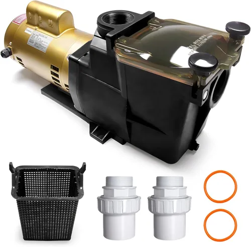 W3SP2607X10 Super Pump - Bomba de piscina de 230 V, 1 HP 50 Hz, repuesto de una sola velocidad para SP2607X10, se adapta a todas las piscinas o spas