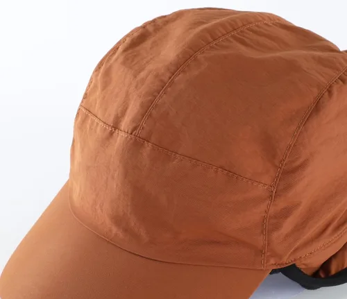 Miniatura 8 de Home Prefer Gorros de invierno impermeables para hombre, gorra de béisbol con forro polar cálido