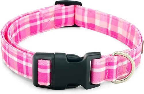 Miniatura 10 de Tunkoo Collar de perro de flores de margarita, bonito collar floral ajustable para perros machos y hembras con hebilla de plástico fuerte