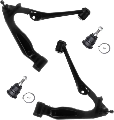 Miniatura 60 de Detroit Axle - Kit de 4 brazos de control delanteros para Ford Mustang 05-10, 2 brazos de control inferiores, 2 puntales 2005 2006 2007 2008 2009