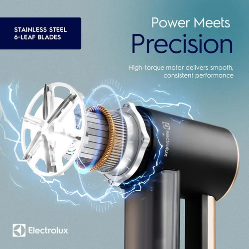Miniatura 2 de Afeitadora de tela recargable Electrolux Removedor de pelusa de 3 velocidades para ropa y muebles Elimina la pelusa y las bolitas Afeitadora