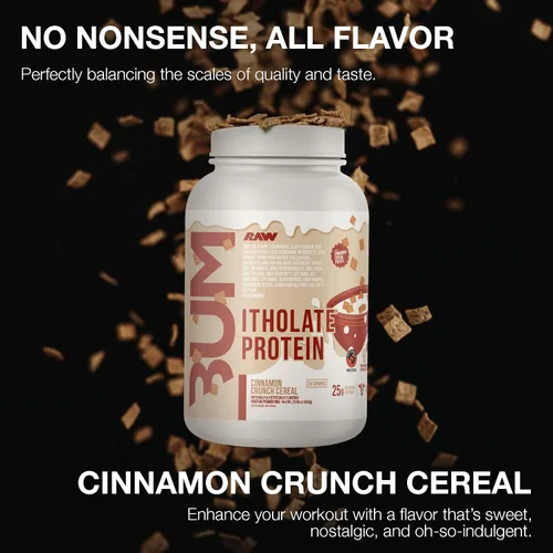 Miniatura 3 de Proteína aislada de suero en polvo RAW Whey Isolate, pastel de cumpleaños (CBUM Itholate Protein) – Polvo de nutrición deportiva 100 % de animales